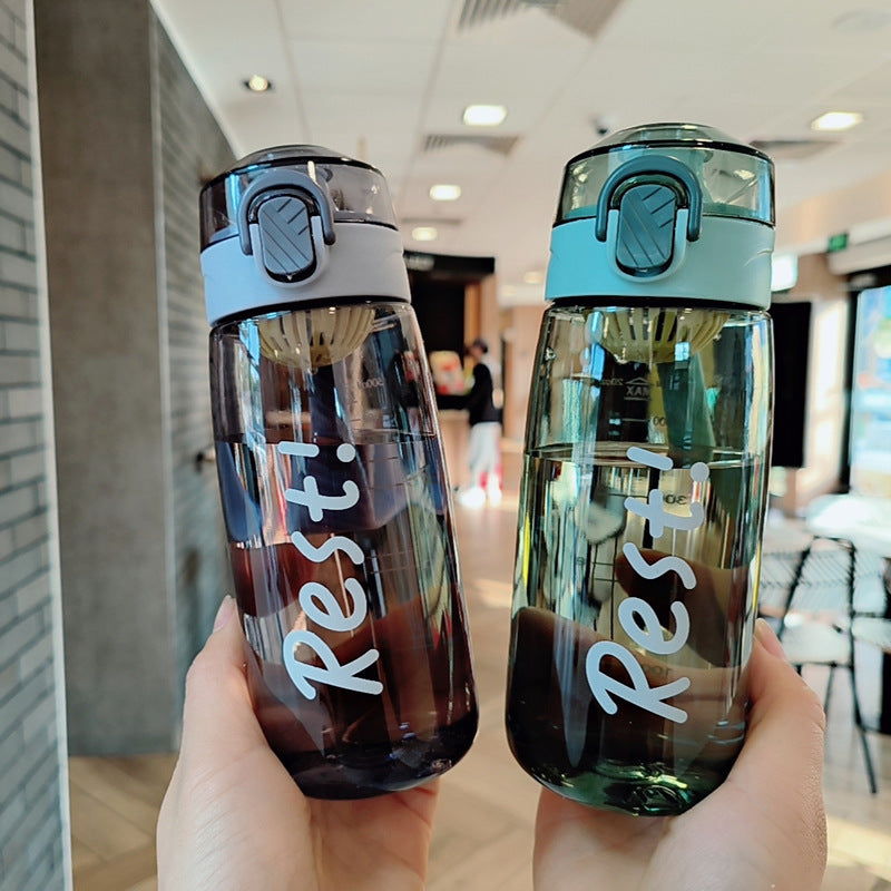 Damen Ergonomische Wasserflasche für Fitness Brehn