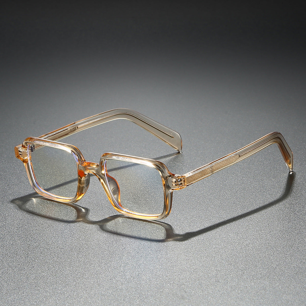 Damen modische Sonnenbrille im eleganten Quadratdesign mit breiten Bügeln Brehn
