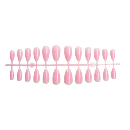 Themen Herz Design Press-On Nagel Set