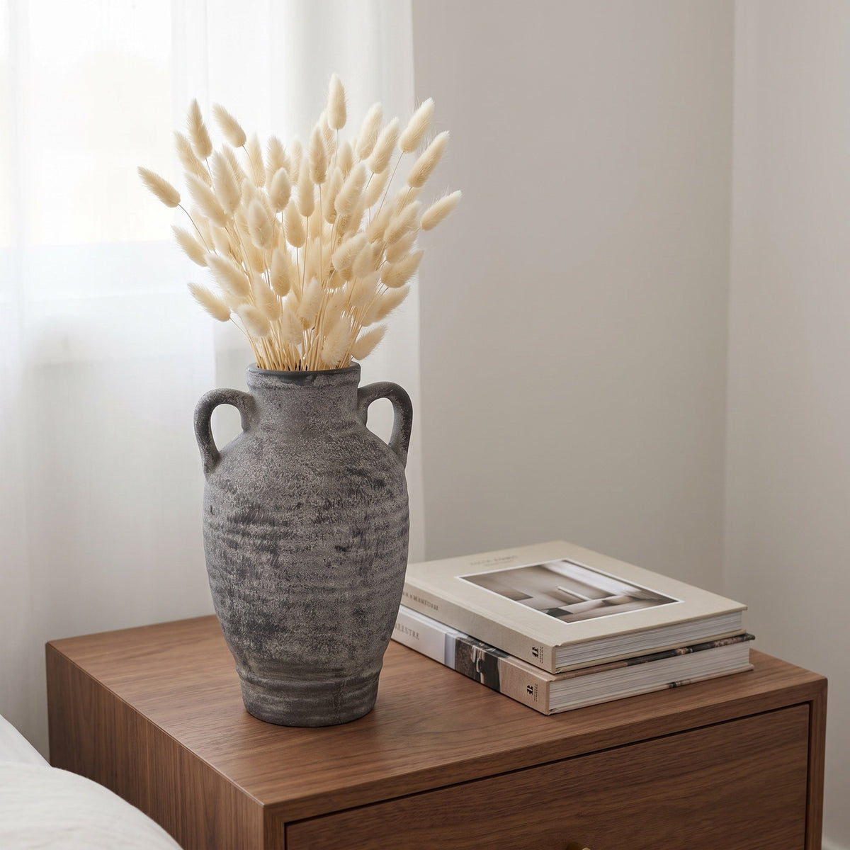 Stilvolle Terrakotta Vase Brehn