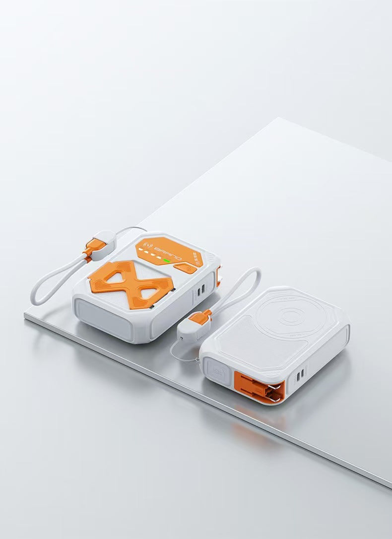 Tragbare Powerbank mit Integrierter Schnellladefunktion und Lcd-Anzeige Brehn