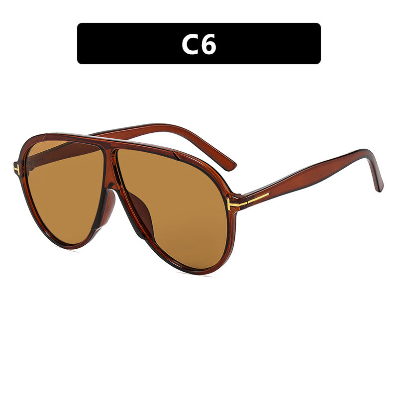 Damen modische Brille mit großem angesagtem Gestell Brehn