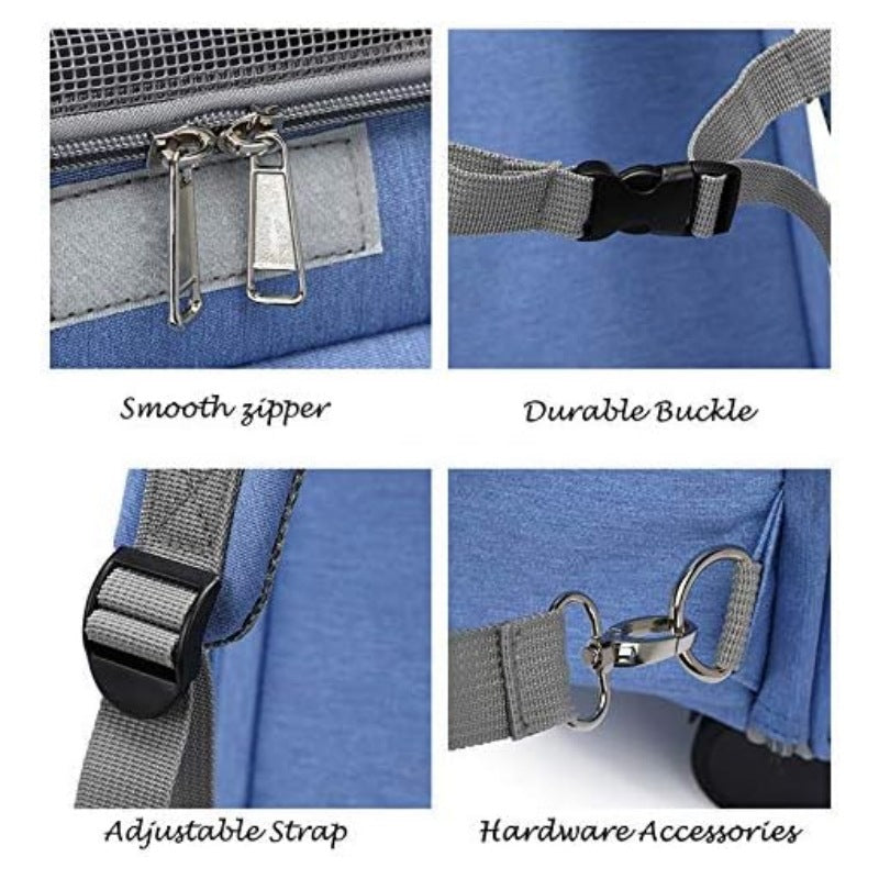 Multifunktionale Reisetasche mit Rollen und Fächern Brehn