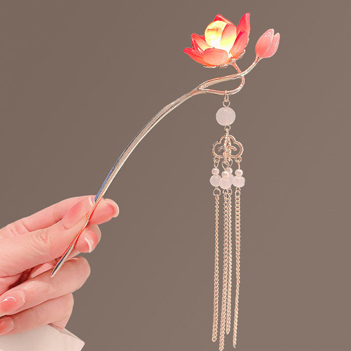 Dekorativer floraler Haarschmuck-Stick Brehn
