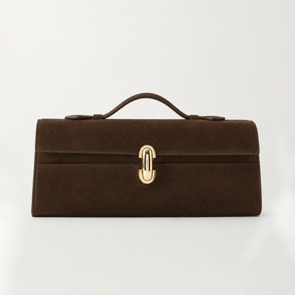 Elegante Wildleder Handtasche