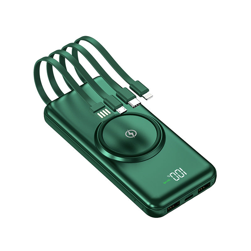 Powerbank mit integriertem Ladegerät Brehn