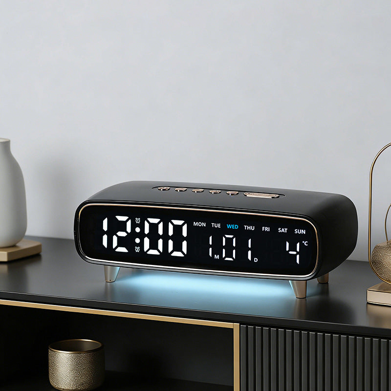 Digitaler Funkwecker mit Temperatur- und Datumsanzeige Brehn