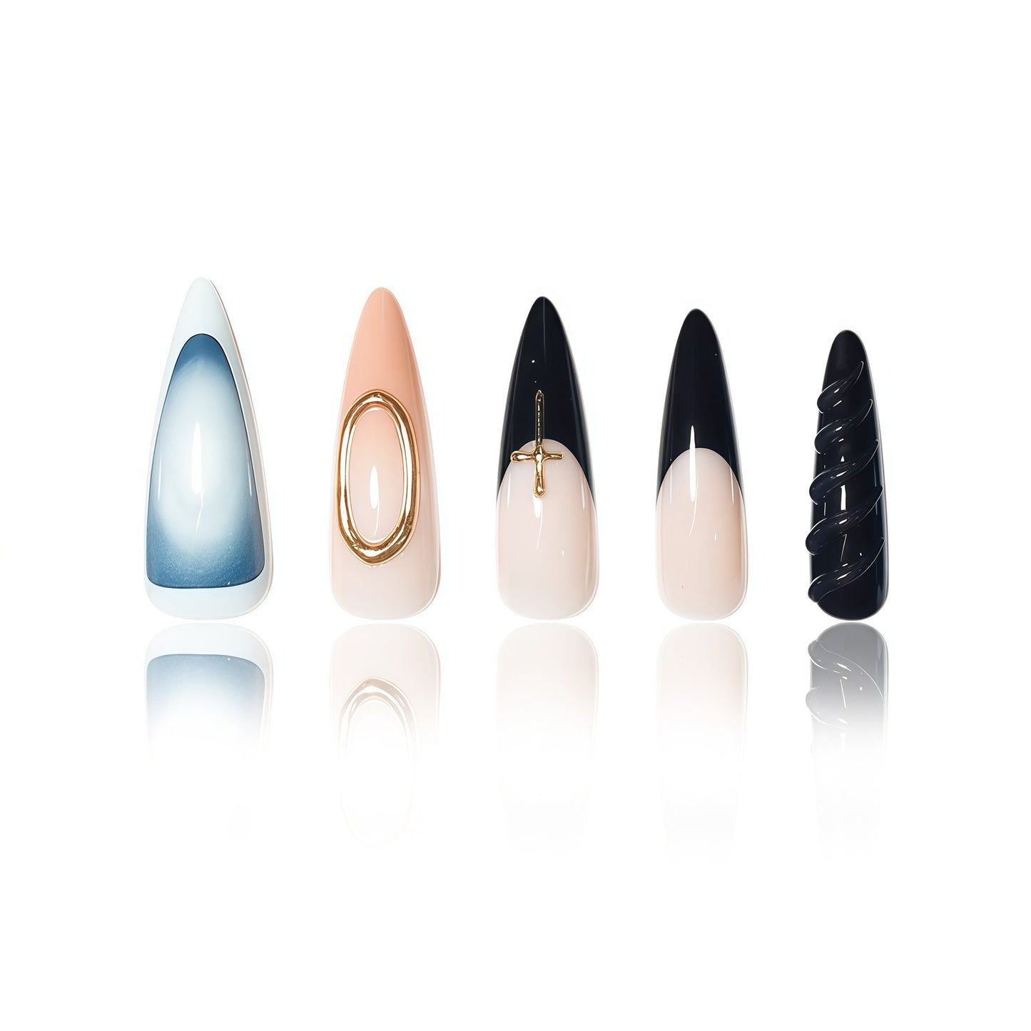 Premium Stiletto-Nagelkunstverlängerungen Brehn