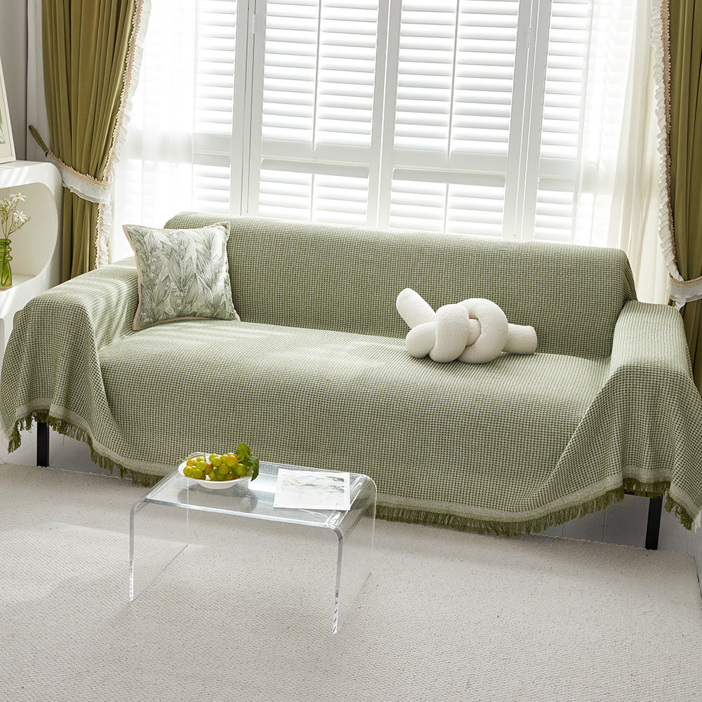 Weiche Gewebte Sofa Wurfdecke