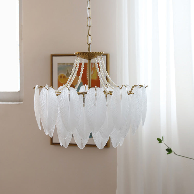 Blatt-Design Pendelleuchte