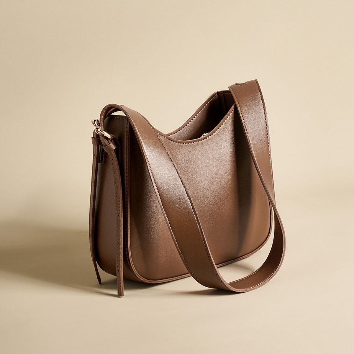 Elegante Strukturierte Hobo-Tasche Brehn