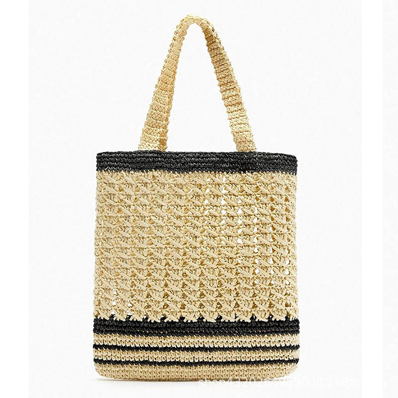 Damen Handgeknüpfte Korbtasche mit elegantem Design Brehn