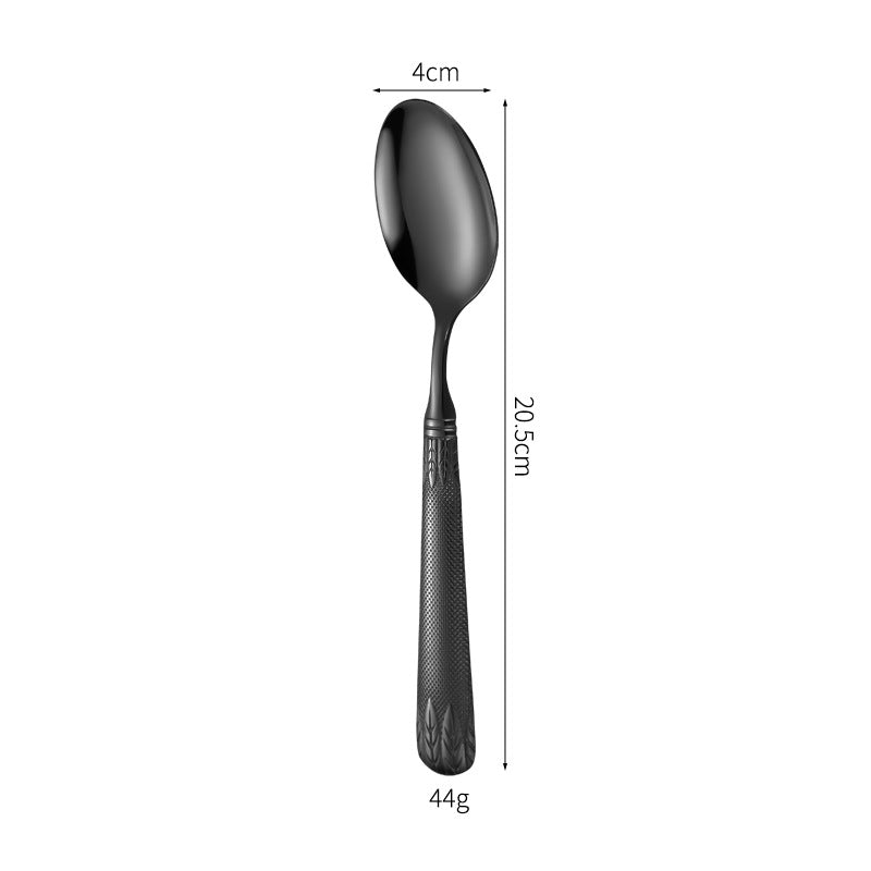 Eleganter Teelöffel mit Kunstvollem Griffdesign Brehn