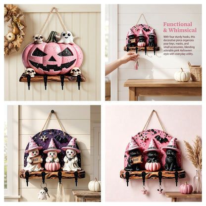 Halloween Dekofigur mit Hexenmotiven Brehn