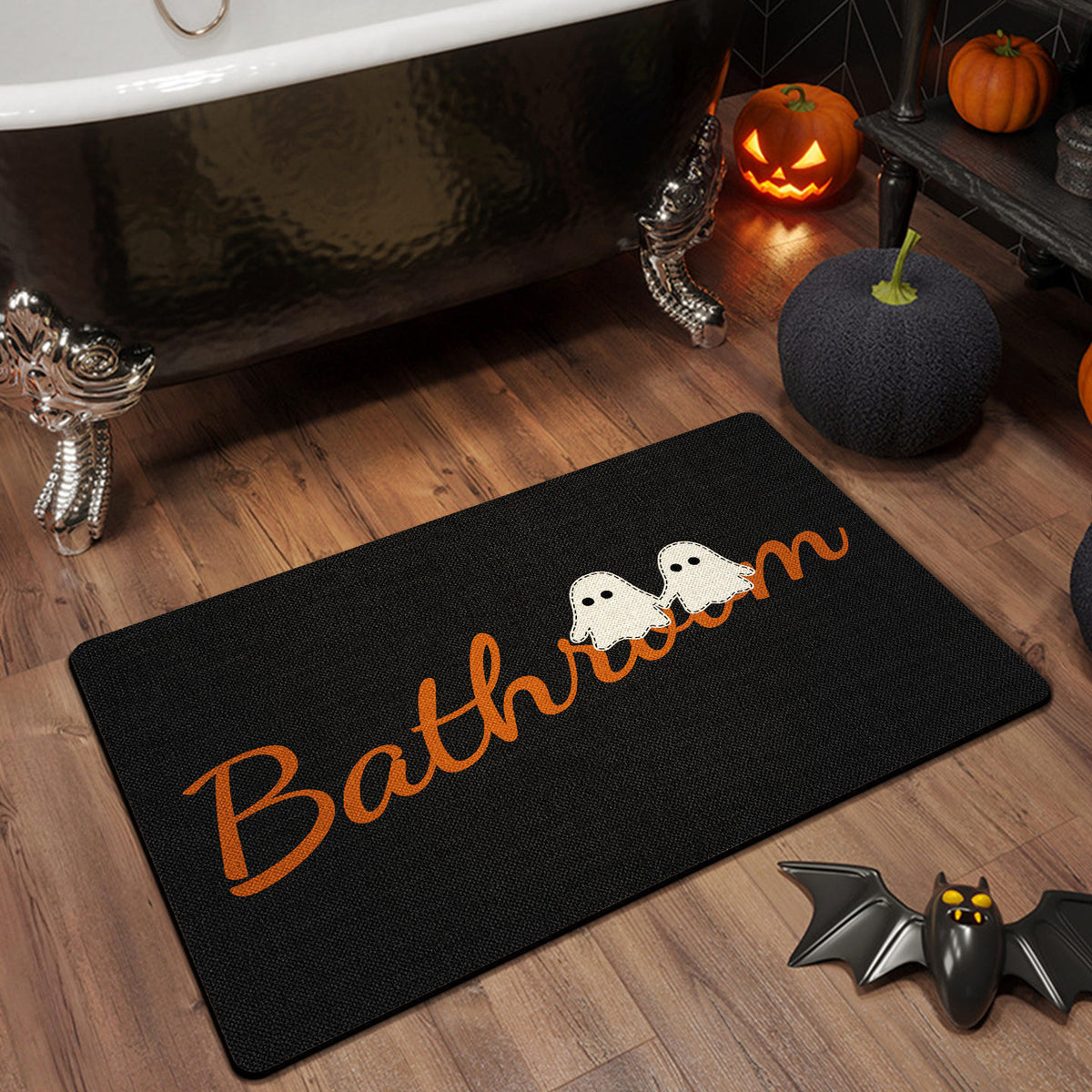 Halloween-Themen-Badezimmermatte
