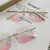 Damen elegante quadratische Sonnenbrille mit funkelnden Akzenten Brehn