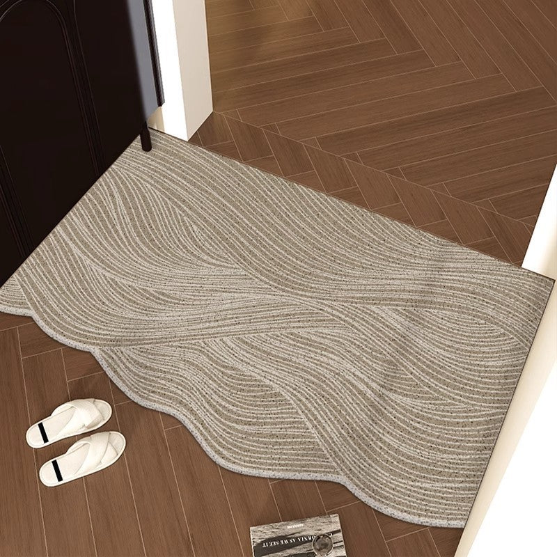 Wellenförmige Design-Innenbodenmatte