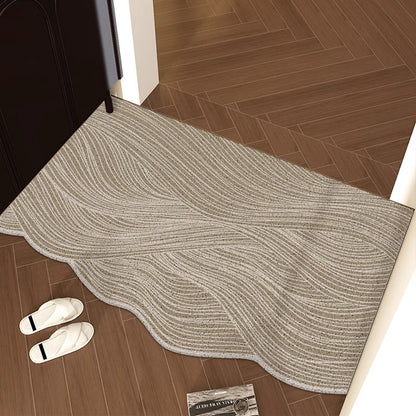 Wellenförmige Design-Innenbodenmatte