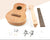DIY Ukulele Montage-Kit Brehn