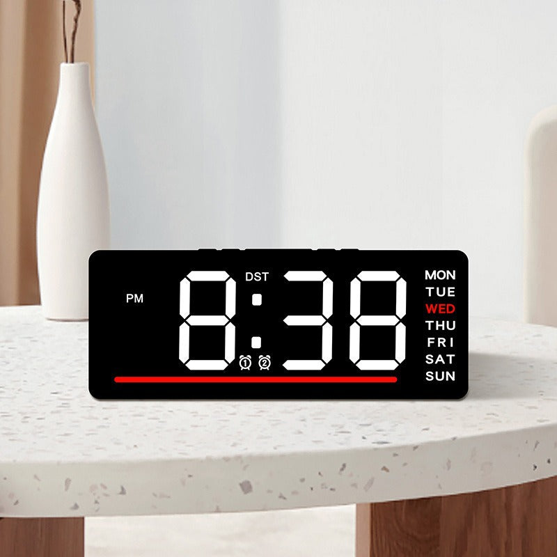 Digitaler Wanduhr mit LED-Anzeige Brehn