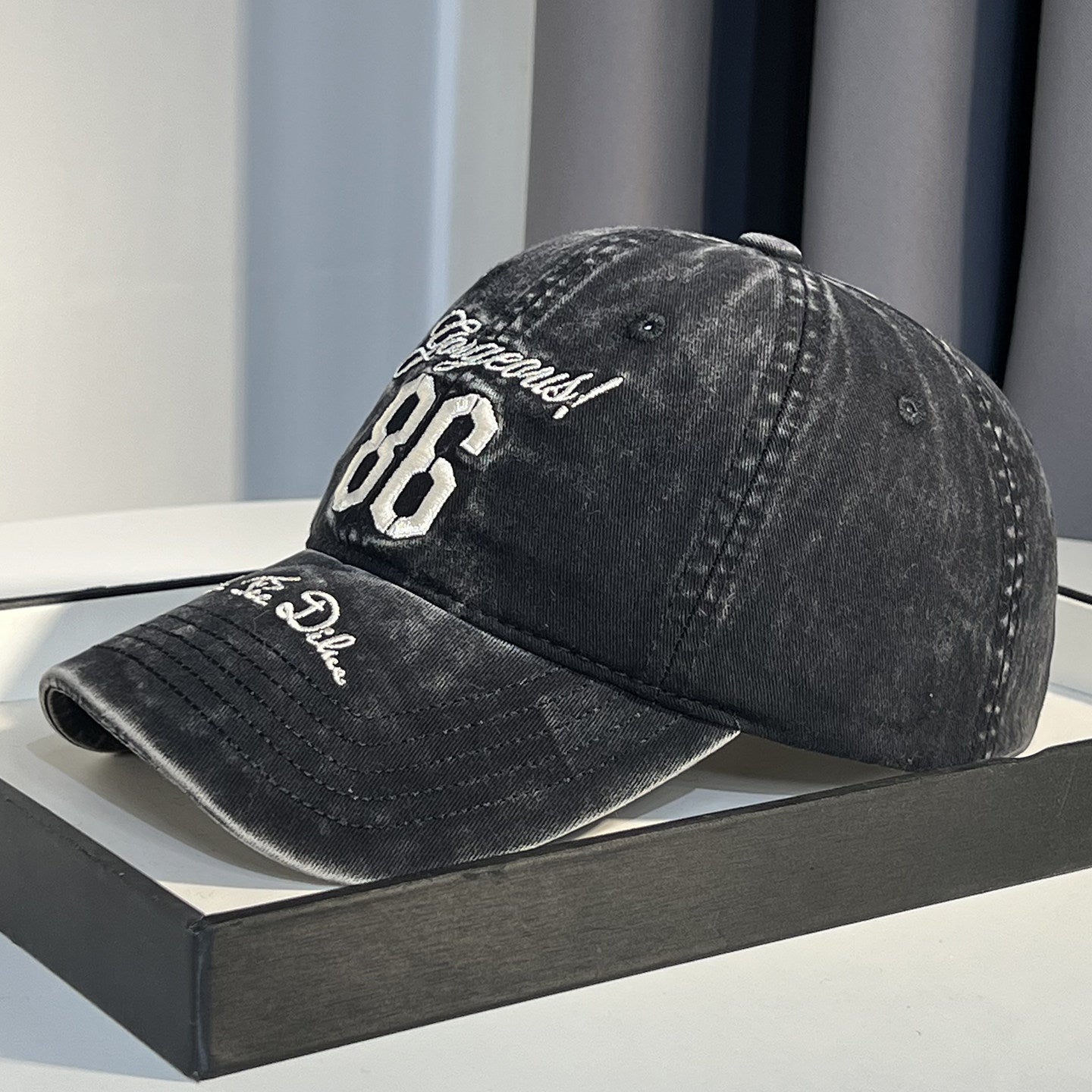 Herren Vintage-inspirierte distressed Baseballmütze Brehn