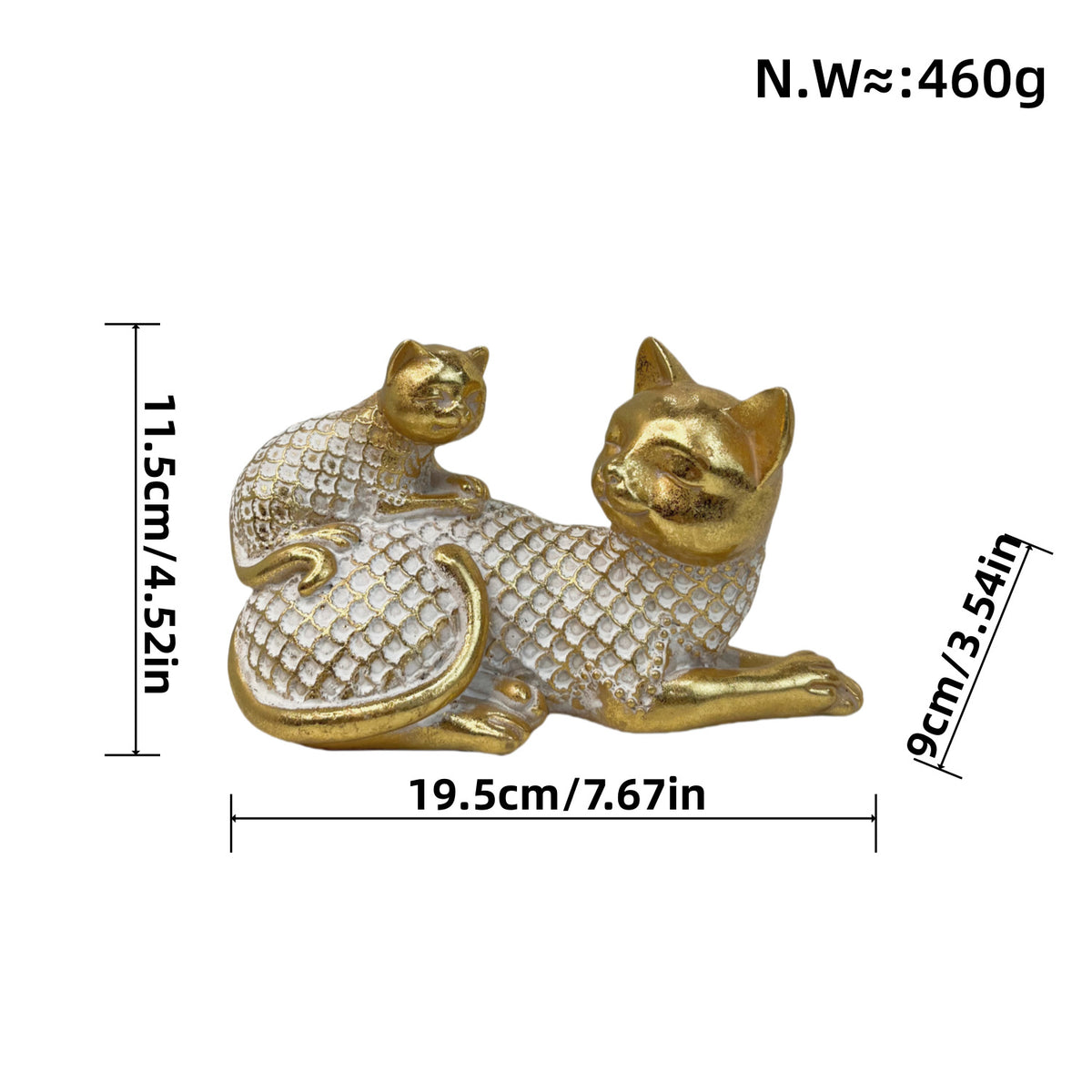 Dekorative Katzenfigur Brehn