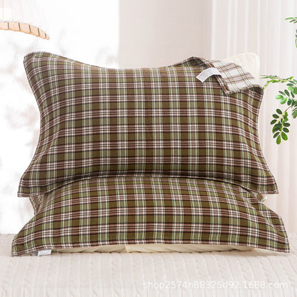 Damen Kissenbezug mit filigranem Blumenmotiv Brehn