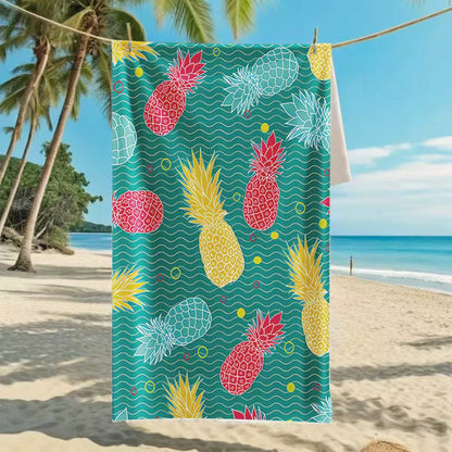 Damen Strandtuch mit kreativem Golfthema Brehn