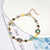 Bunte Eye Charm Statement Halskette Brehn