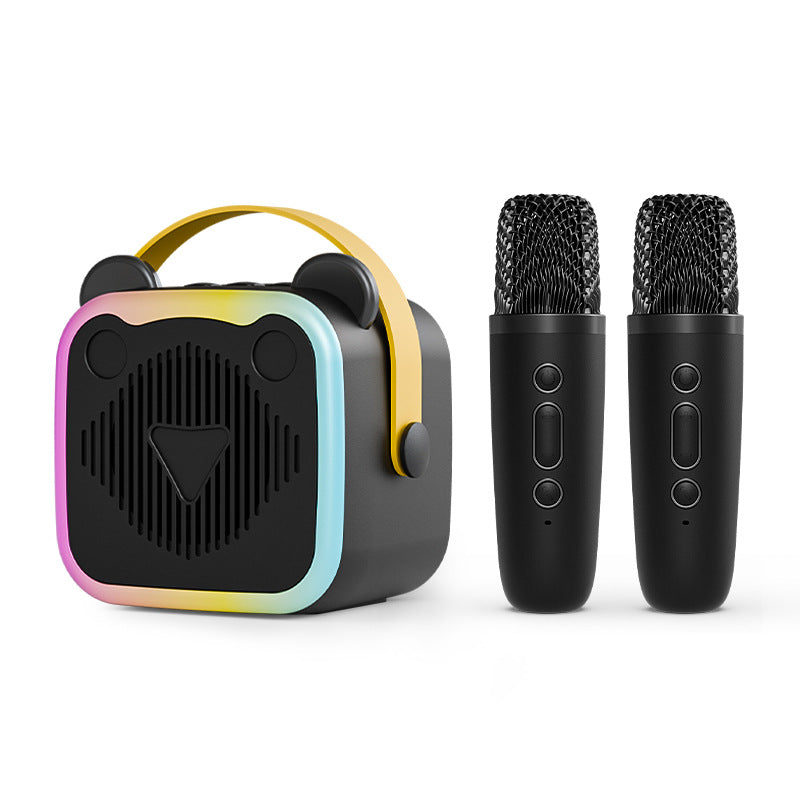 Tragbarer Bluetooth Karaoke Lautsprecher Brehn