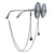 Stylische Spider-Design Brillen Kette Brehn