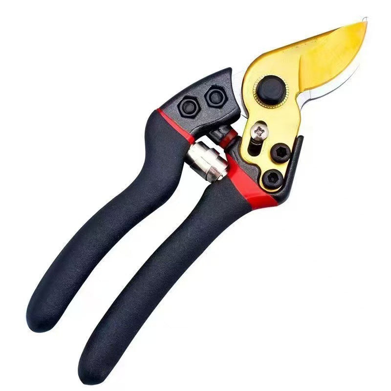 Ergonomische gebogene Bypass-Gartenschneider mit rutschfesten Schaumstoffgriffen Brehn