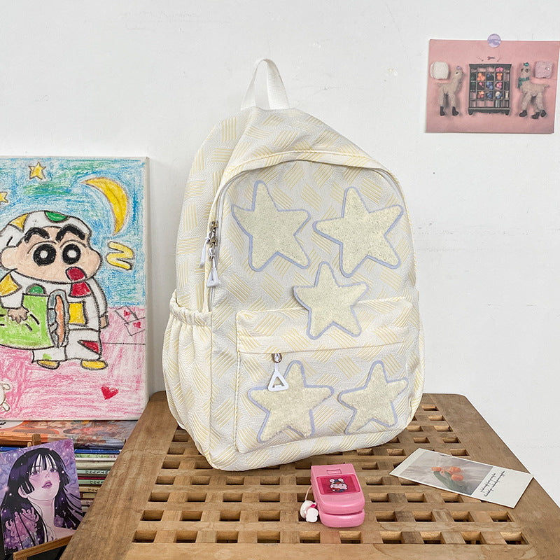 Rucksack mit Stilvollem Sternen-Design und Komfortablem Tragesystem Brehn