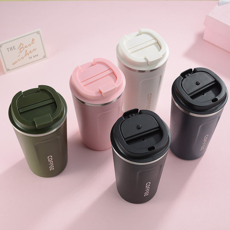 Damen stilvoller Kaffeebecher mit doppelter Wand Isolierung Brehn