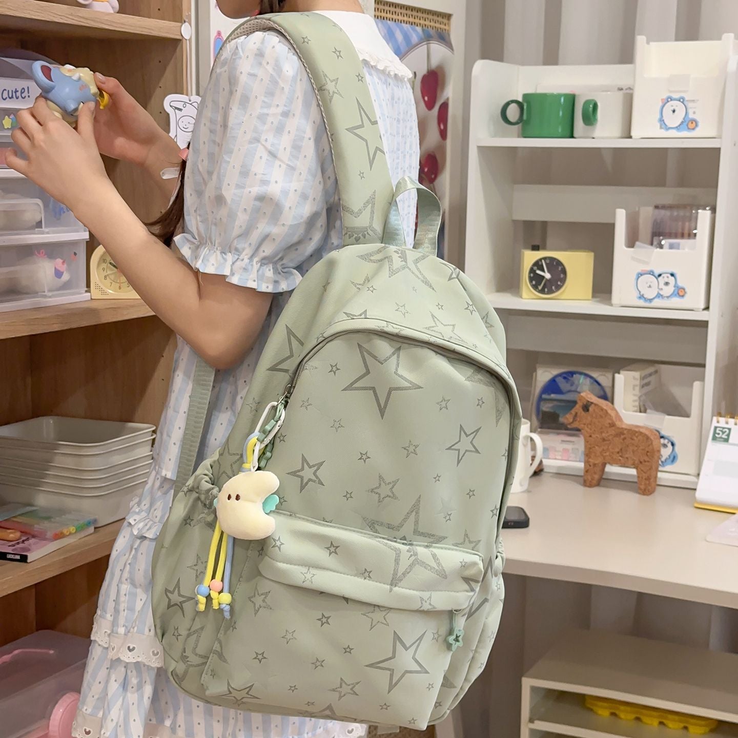Rucksack mit Funkelndem Sternen-Muster Brehn
