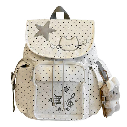 Verspielt Punktemuster Kinder Rucksack Brehn