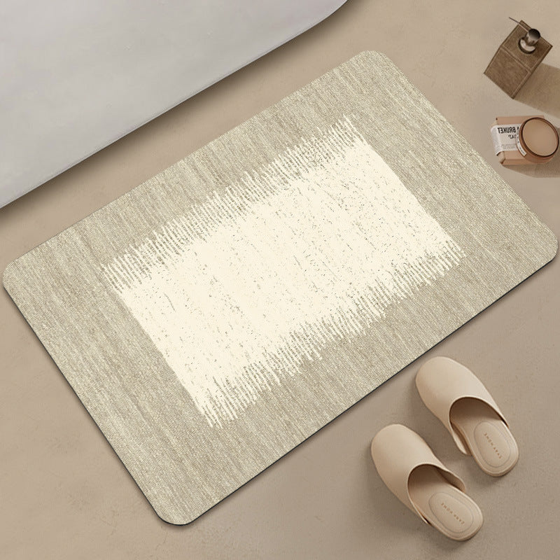 stilvolle geometrische Muster Badezimmermatte Brehn