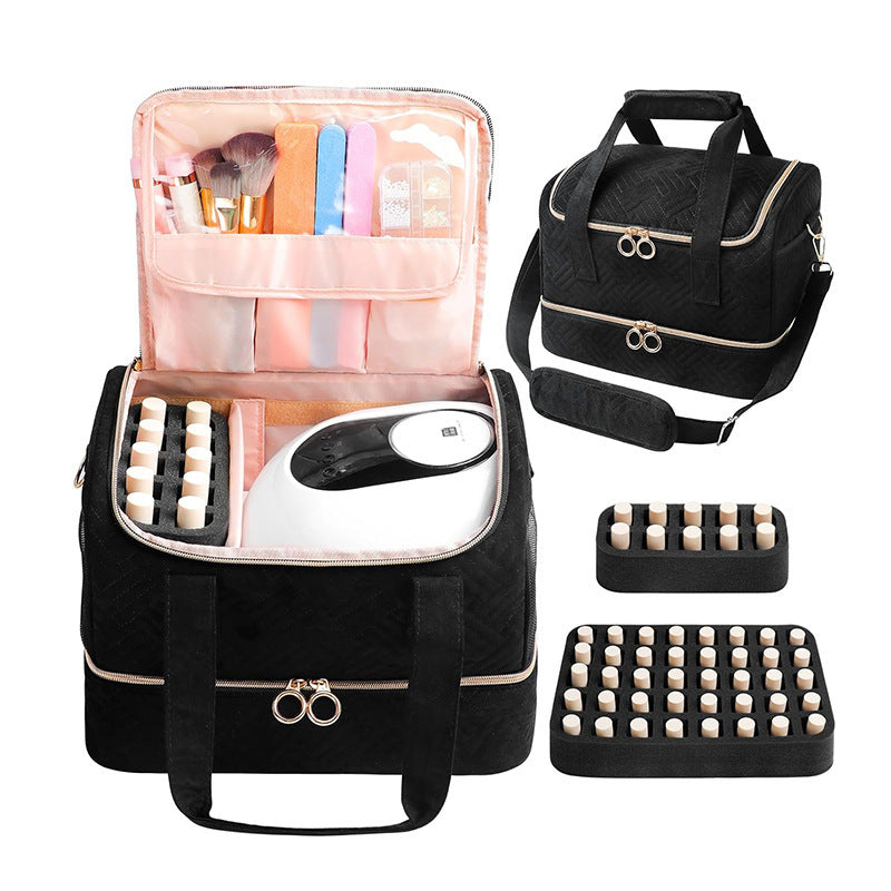 Multifunktionale Kosmetik-Organizer-Tasche mit Abnehmbaren Fächern Brehn