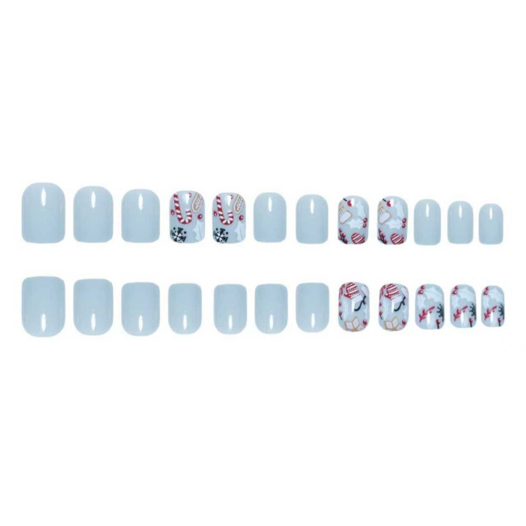 Festliche Nagelkunst-Wraps Brehn