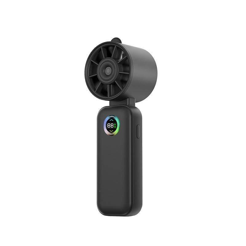 Tragbarer Mini Ventilator mit Temperaturanzeige Brehn
