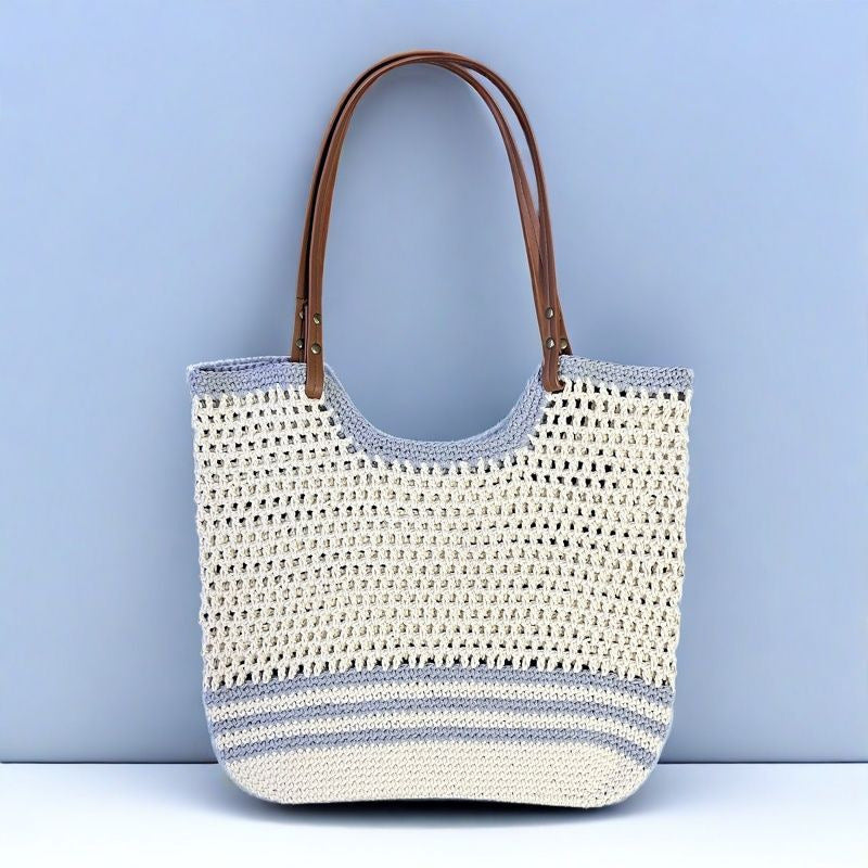 Handgefertigte Makramee Strandtasche Brehn