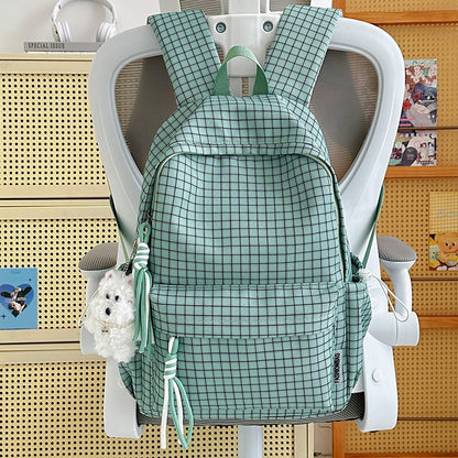 Geometrisch gemusterter leichter Rucksack