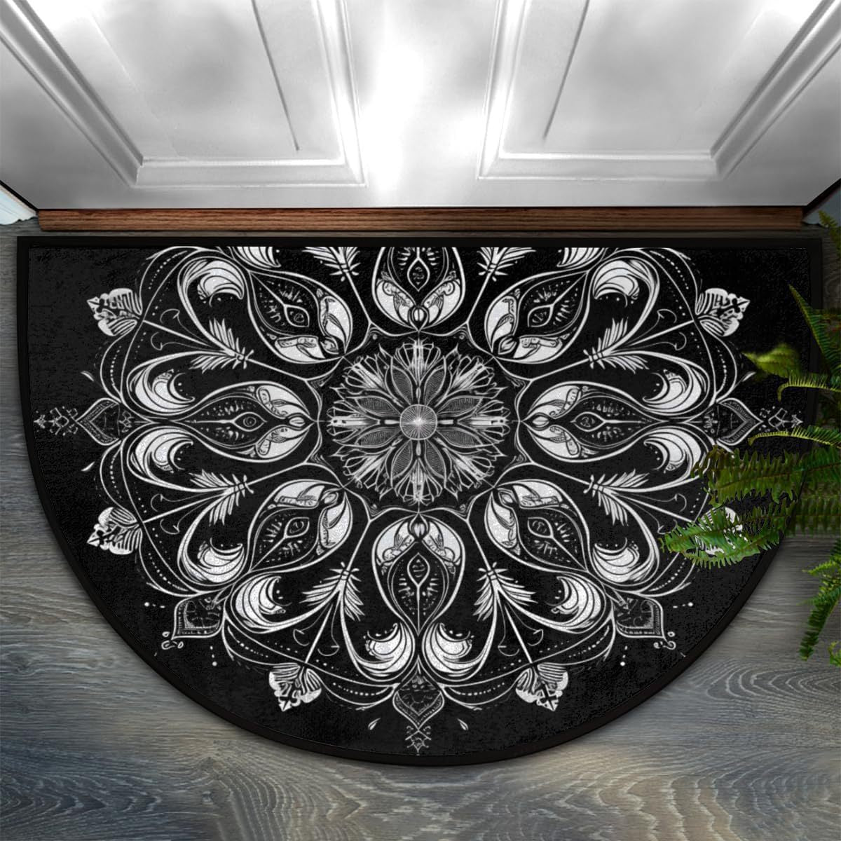 Bohemian Mandala Design Bereich Matte Brehn