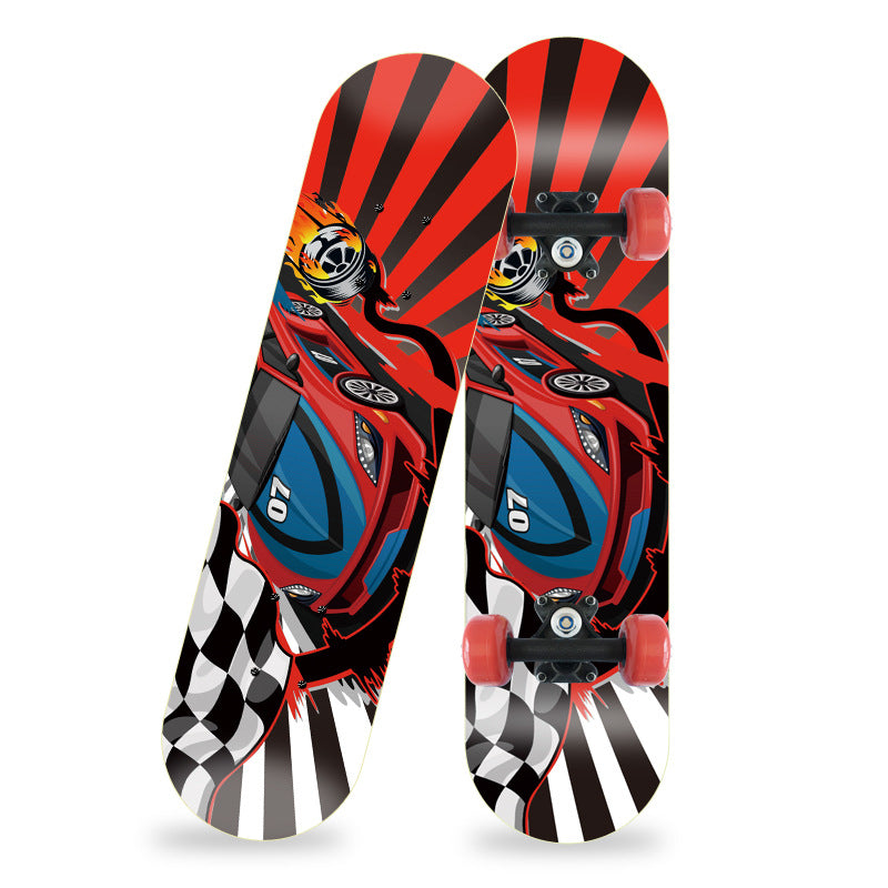 Cartoon-inspirierte Mini-Skateboard Brehn