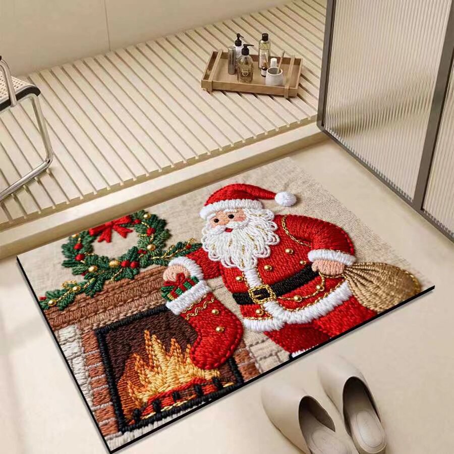 Weihnachtliches Eingangsmatte Brehn