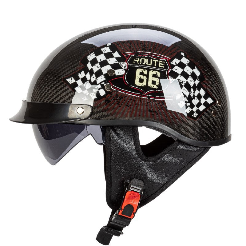 Grafisches Sicherheits-Schädel-Design Motorradhelm Brehn