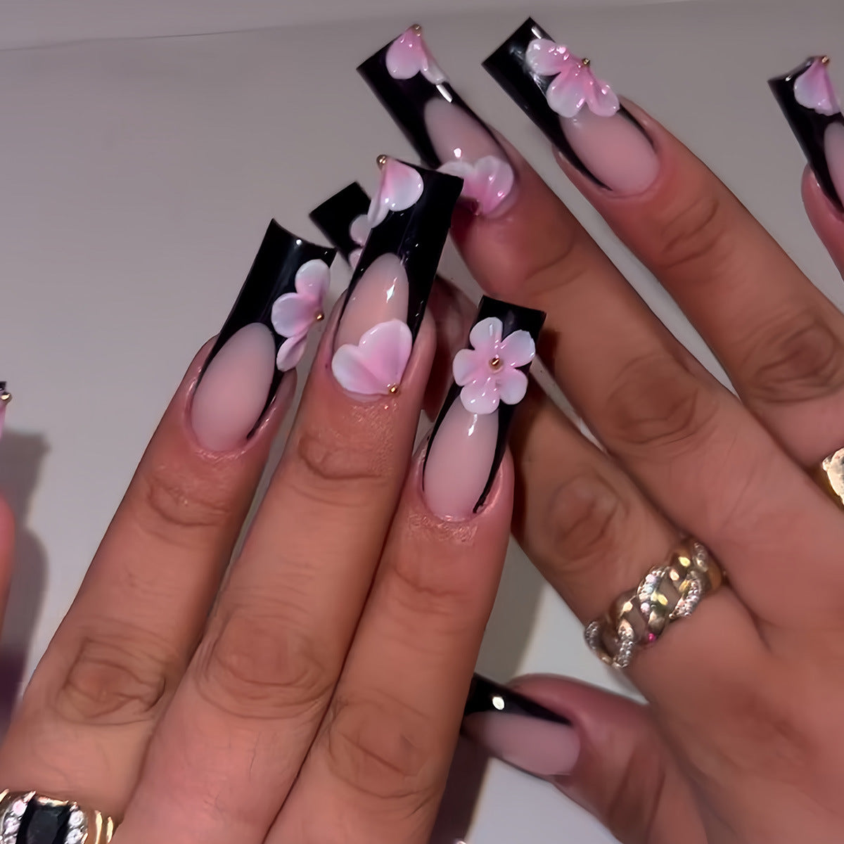 Premium Florale Nail Art Verbesserungen Brehn