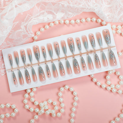 Elegante künstlerische Druck-Nagel-Set 1790738839