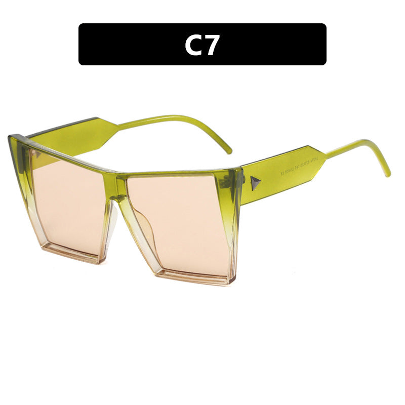 Damen geometrische Sonnenbrille mit innovative Gläsern Brehn