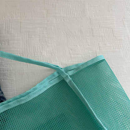 Geräumige Mesh Strandtasche